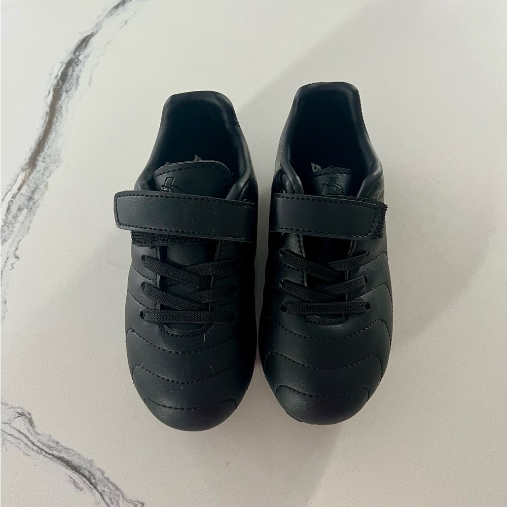 Brava Toddler Racer II Black Soccer Shoes